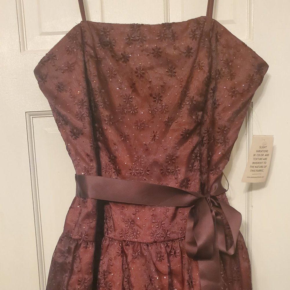 Jessica McClintock Strapless dress NWT Size12